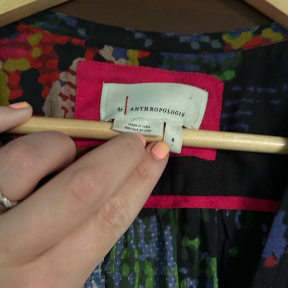 Anthropologie Astrid Needlepoint Mini Dress Size Small - Picture 4 of 5